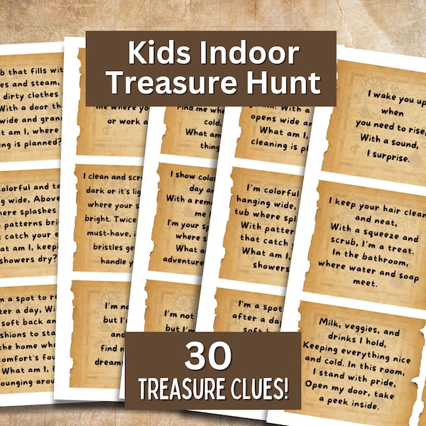 Treasure Hunt Kids - Etsy