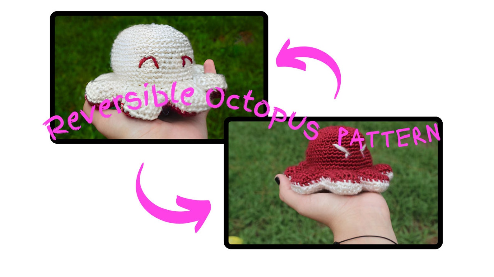 Reversable Octopus Crochet Pattern - Etsy