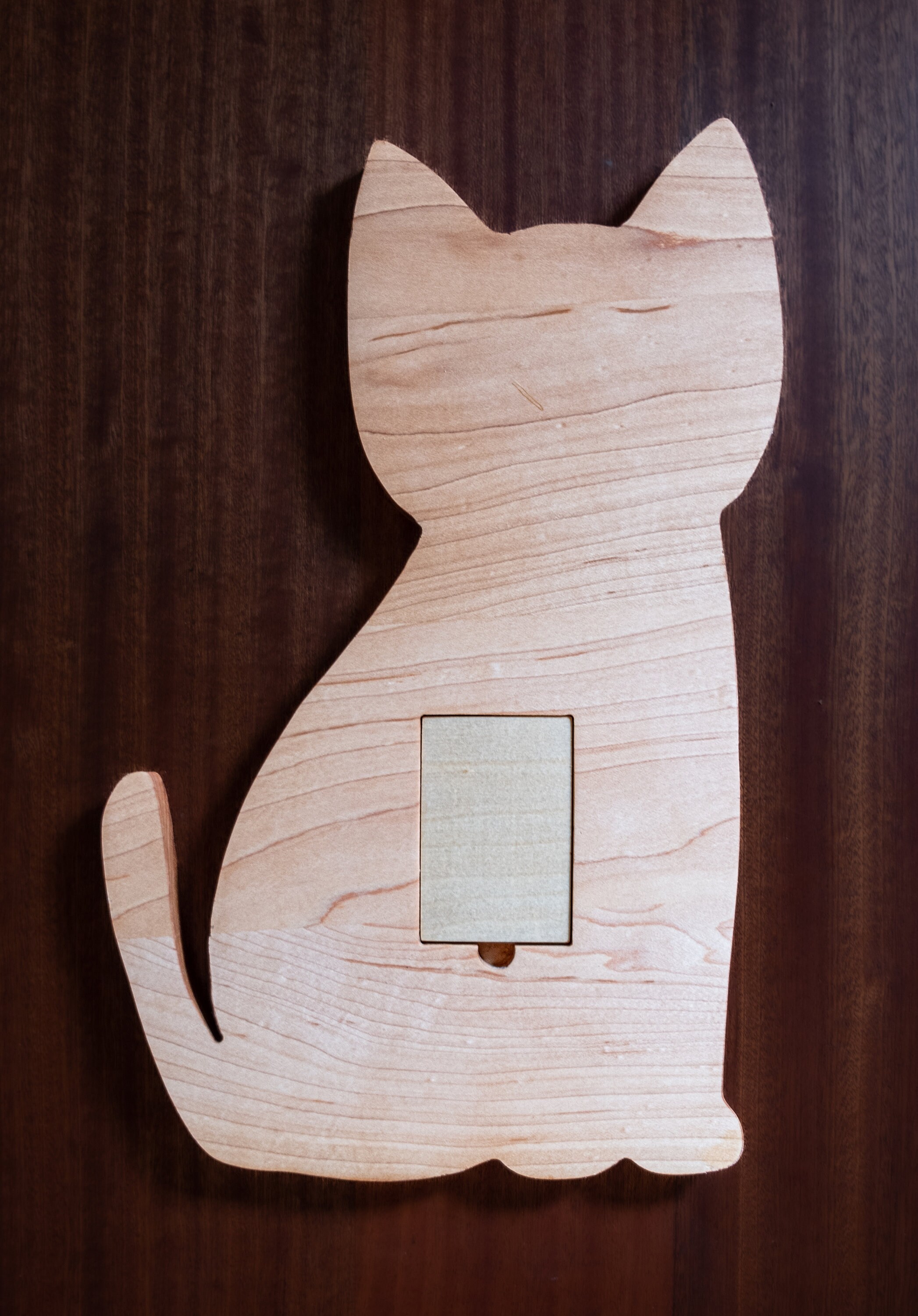 Cat Cribbage Board Etsy