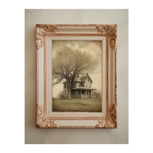 Vintage Digital Download art, countryside vintage print 8.5x11