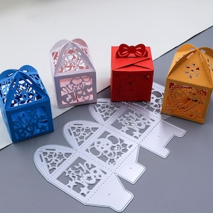 Babyparty-Geschenk-Box Metallstanzen, Boxen sterben schneidet Abstand für Festival Feier Überraschung Design