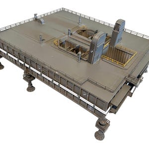 Modèle de plate-forme de lancement mobile de la NASA - Échelle 1/144 - Version fichier numérique STL