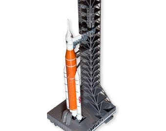 NASA Artemis 1 Rocket and Mobile Launcher - 1/480 Scale - Digital STL File Version