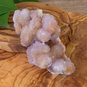 Stunning Spirit Quartz Cluster | Purple Cactus Amethyst Crystal | Natural Raw Lilac Stone