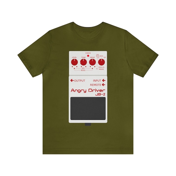 Boss Angry Driver JB-2 Guitar Effect Pedal T-shirt - Etsy