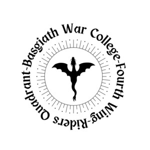 SVG- Basgiath War College, Quarta Asa, Violeta, Dragão, Riders Quadrant, svg, jpg, png