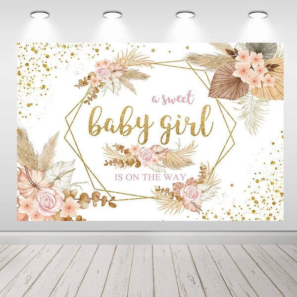 Baby Shower Backdrop Etsy