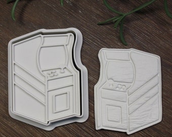Arcade Machine Cookie Cutters | Gaming Machine Cookie Cutters | Gamepads Cookie Cutters