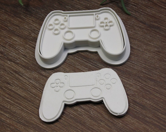 Actual Controller Cookie Cutter | Fan Gamepad Cookie Cutter |  Gamepad Cookie Cutter