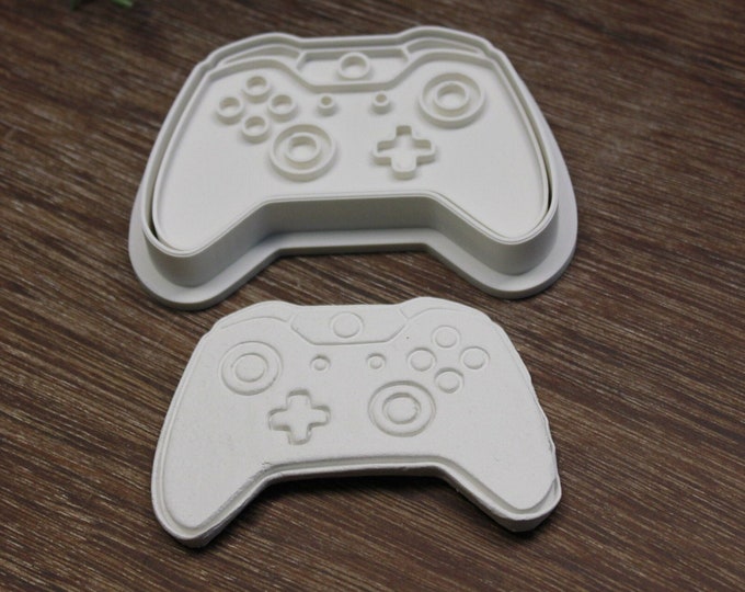 Modern Controller Cookie Cutter | Retro Gamepad Cookie Cutter |  Gamepad Cookie Cutter