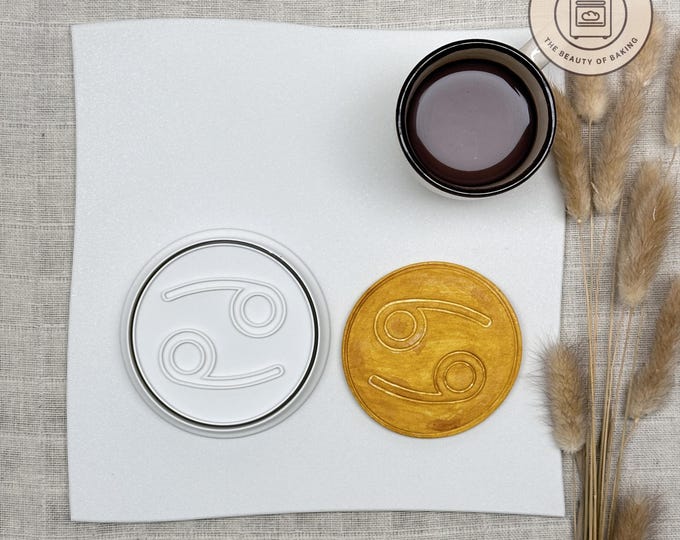 Zodiac Sign Cancer Cookie Cutter – Unique Custom Baking Tool for Perfect Cookies