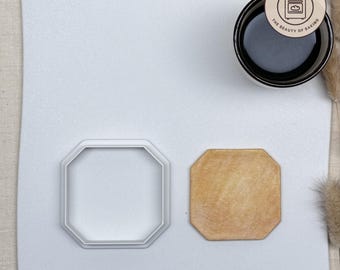 Stretched Octagon Cookie Cutter for Baking