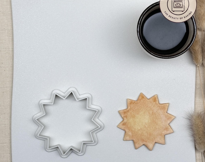 Icositetragon Cookie Cutter for Baking