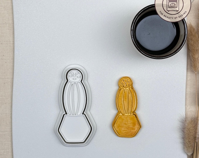 Saguaro Cactus Cookie Cutter | Mothers Day | Botanical Sugar Cookie Tool