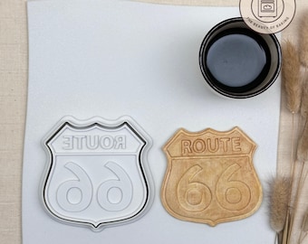 Route 66 Cookie Cutter | American Cookie Cutter | USA Party | Route 66