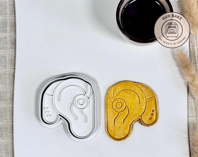 Coclear Implant cookie cutter | Nature Science Medical theme | Baking tool
