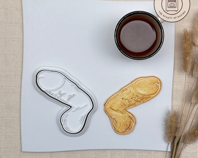 Penis Cookie Cutter | Adult cookie cutter | NSFW cookie cutter | Bachelorette Party ideas