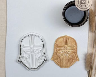 Gladiator Helmet Cookie Cutter | Halloween Party | Fairytale Pastry Stamp
