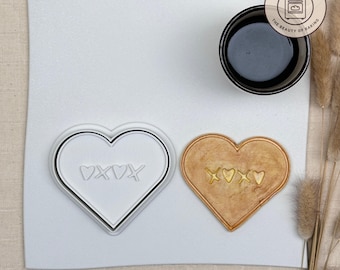 XoXo Cookie Cutter | Love Kiss Cookie Cutter | Girl Cookie Cutter | Girl Party
