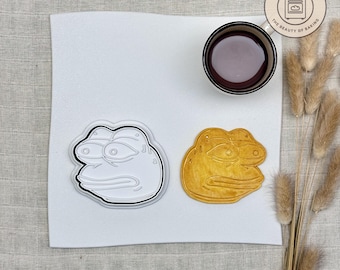 Monkas Cookie Cutter – Unique Custom Baking Tool for Perfect Cookies