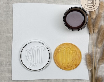 Zodiac Sign Virgo Cookie Cutter | Cosplay Event | Fairytale Cookie Stamp