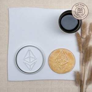 Ethereum Cookie Cutter | Science Fair | Science Biscuit Cutter
