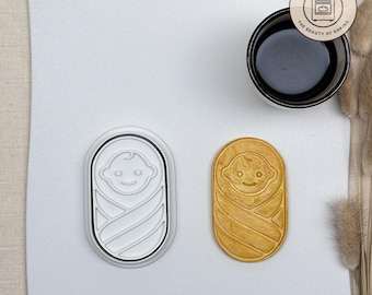 New Born Cookie Cutter | Baby Shower | Newborn Baking Mold