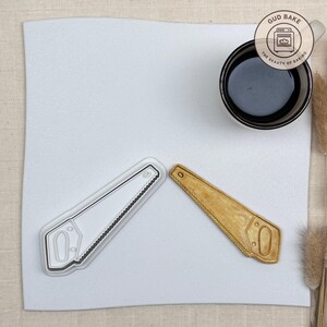 Handsaw Cookie Cutter - Ideal for Woodworking Themed Baking, Handyman Party Treats, and DIY Enthusiast Gifts