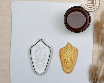Vagina Cookie Cutter | Bridal Shower | Cheeky Biscuit Cutter