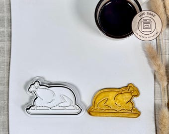 Thanksgiving Turkey Cookie Cutter | Game Day | Foodie Baking Mold