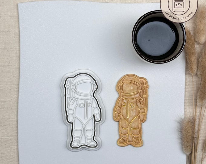 Astronaut Cookie Cutter | Space Cookie Cutter | Galaxy Cookie Cutter | Astronaut Mold