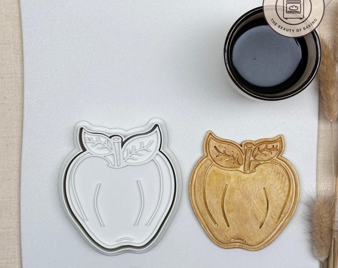 Apple Cookie Cutter | Apple Mold | Fruit Cookie Cutters | Fruit Molds Cookie Cutters