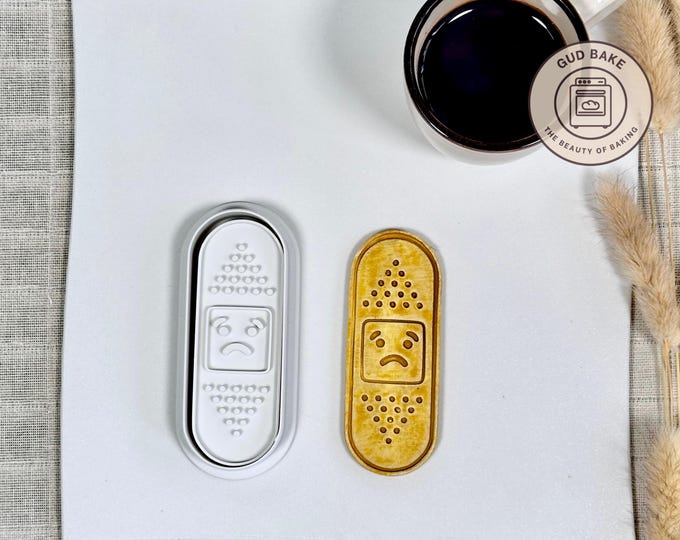 Medical Cure Band Cookie Cutter | Nurse Week | Anatomy Cookie Stamp