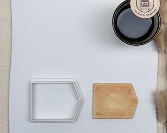 Banner Shape Cookie Cutter for Baking