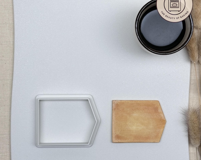 Banner Shape Cookie Cutter for Baking