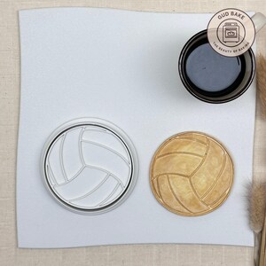 Volleyball Cookie Cutter - Spike Your Baking Game for Sports Themed Parties, Team Celebrations, and Athletic Events