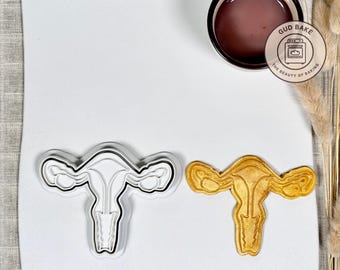 Uterus Cookie Cutter - Empowering Shape for Women's Health Events, Educational Baking, and Feminist Gatherings