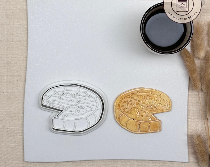 Chicago Pizza Cookie Cutter | Pizza Party | Cheesy Goodness Cookie Cutter