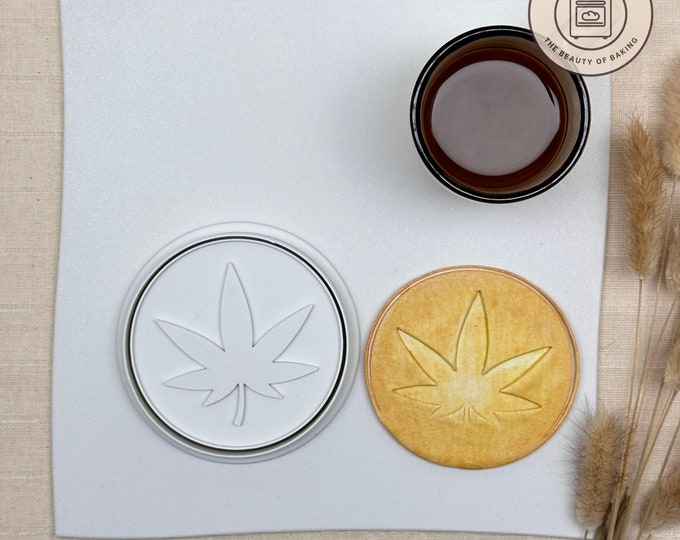 Hemp Leaf cookie cutter | Marijuana Leaf cookie cutter | Weed theme cookies | Party ideas