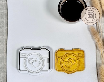 Instant Camera Love Cookie Cutter | Anniversary Dinner | Love is in the Air Cookie Cutter
