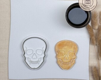 Skull Cookie Cutter | Costume Night | Haunted House Fondant Tool