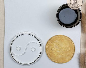 Yin Yang Cookie Cutter - Create Balance with This Symbolic Shape for Mindful Baking, Spiritual Events, and Harmony Treats