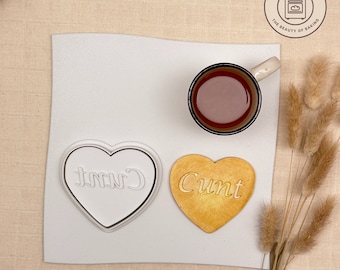 C*nt cookie cutter | Adult cookie cutter | Insult cookie cutter | Party ideas