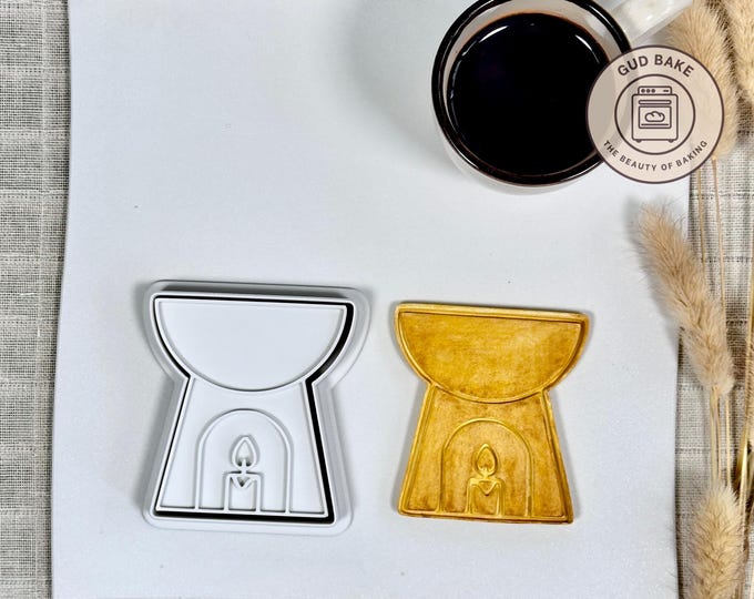 Aromatherapy cookie cutter | Nature Science Medical theme | Baking tool