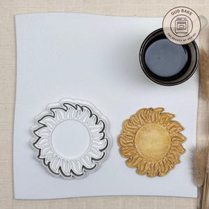 Cortador de galletas con forma de sol / Día de la Tierra / Molde para hornear con motivos científicos