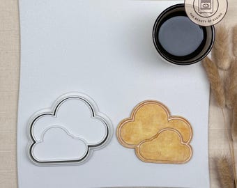 Clouds Cookie Cutter | Kid Party Cookie Cutter | Birthday Party