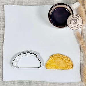 Tagliabiscotti per tacos / Tagliabiscotti per compleanno fast food / Tagliabiscotti per grigliate estive