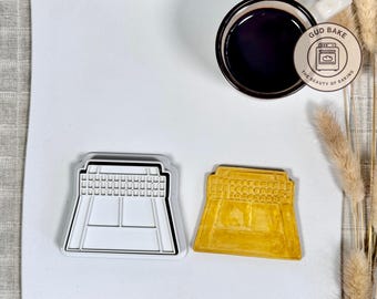 Tennis Court cookie cutter | Sports Hobbies theme | Baking tool