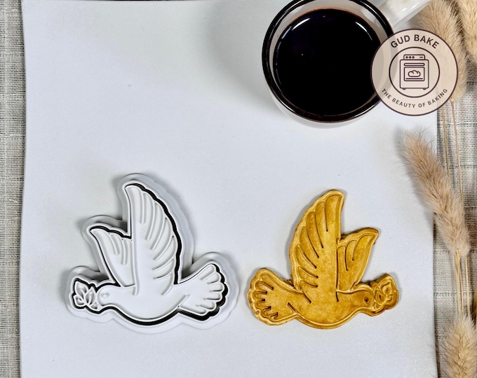 Peace Dove Cookie Cutter | Olympic Watch | Patriotic Baking Mold