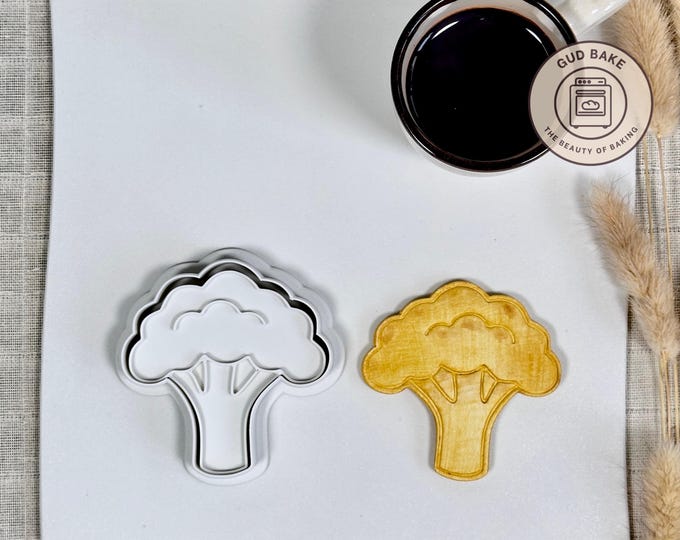Broccoli Cookie Cutter | Picnic | Foodie Pastry Stamp
